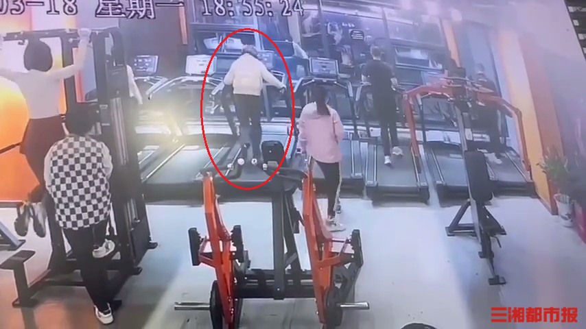 威尼斯wns.8885556穿高跟鞋健身摔下跑步机女子告状健身房索赔法院：自担八